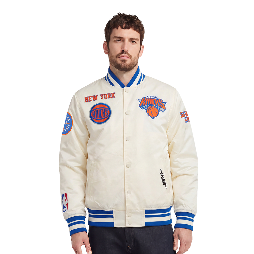 CHAMARRA DE SATIN NBA NEW YORK KNICKS RETRO CLASSICS
