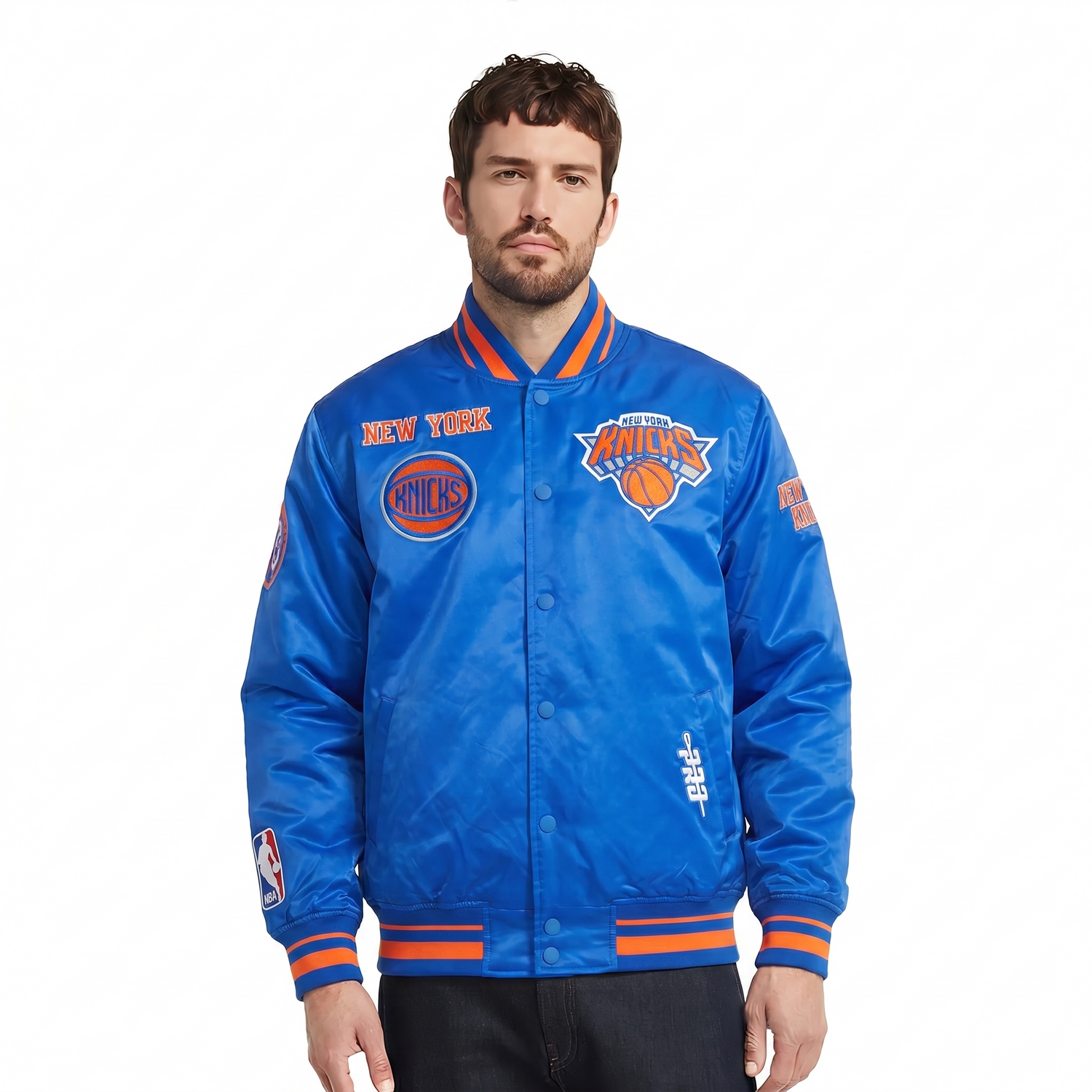 CHAMARRA DE SATIN NBA NEW YORK KNICKS RETRO CLASSICS