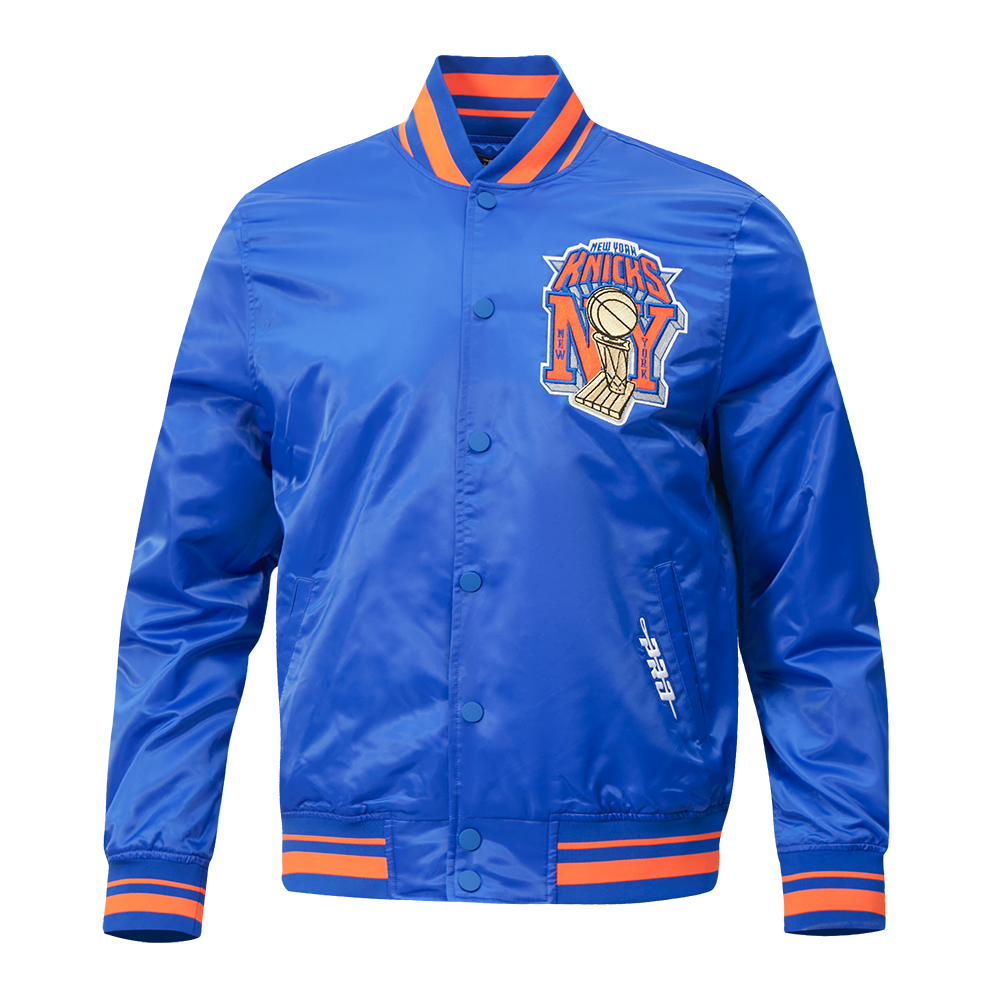 CHAMARRA DE SATIN NBA NEW YORK KNICKS NBA FINALS 2026