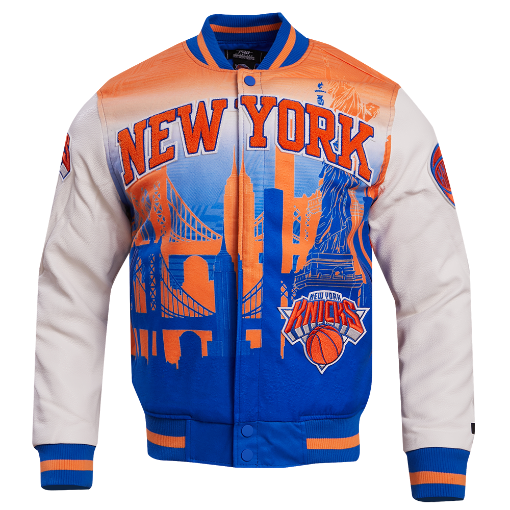 CHAMARRA UNIVERSITARIA NBA NEW YORK KNICKS REMIX VARSITY