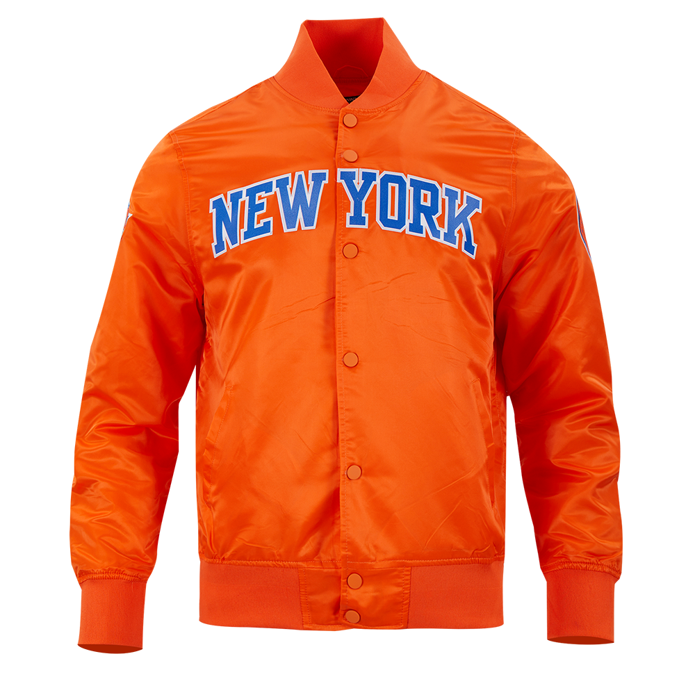 CHAMARRA DE SATÍN NBA NEW YORK KNICKS CLASSIC SATIN