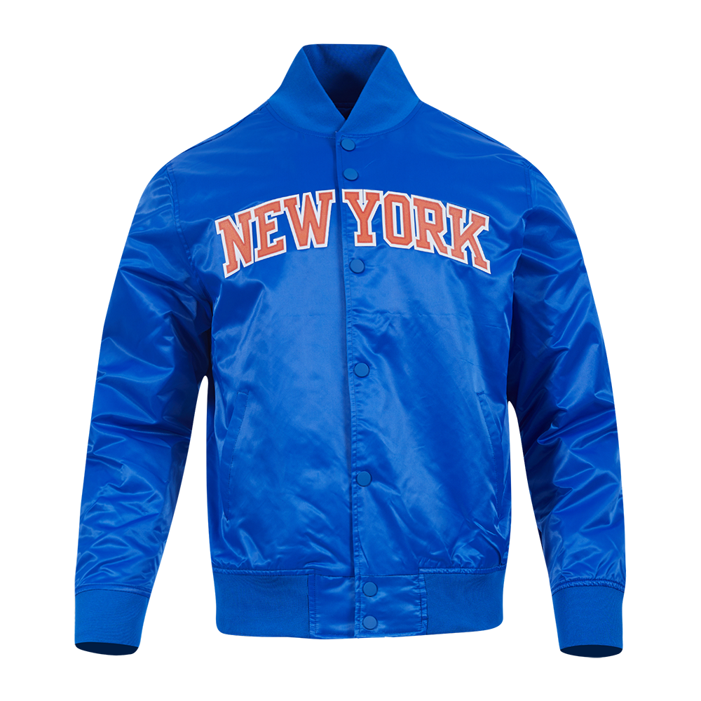 CHAMARRA DE SATÍN NBA NEW YORK KNICKS CLASSIC SATIN