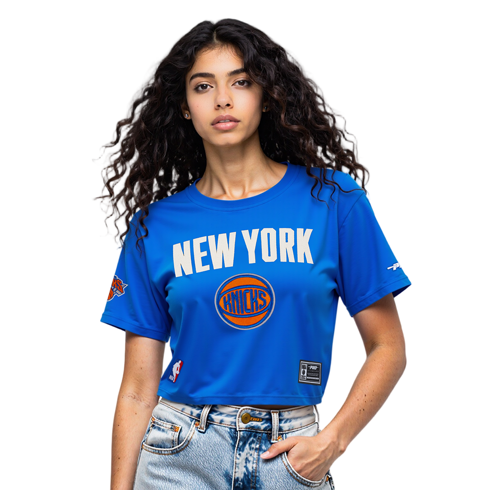 PLAYERA NBA NEW YORK KNICKS MODERN ORIGINALS PARA MUJER