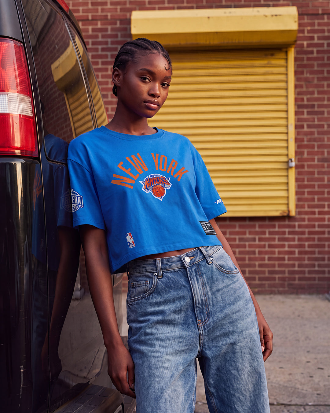 PLAYERA NBA NEW YORK KNICKS PLAYBACK PARA MUJER