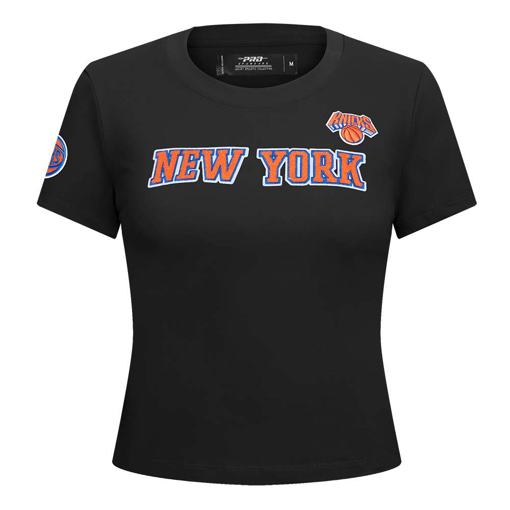 PLAYERA NBA NEW YORK KNICKS CLASSIC CHENILLE PARA MUJER