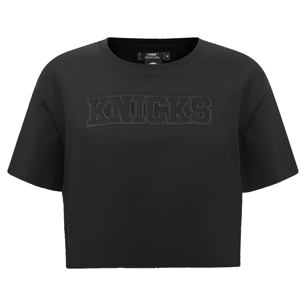 PLAYERA CROP NBA NEW YORK KNICKS NEUTRAL PARA MUJER