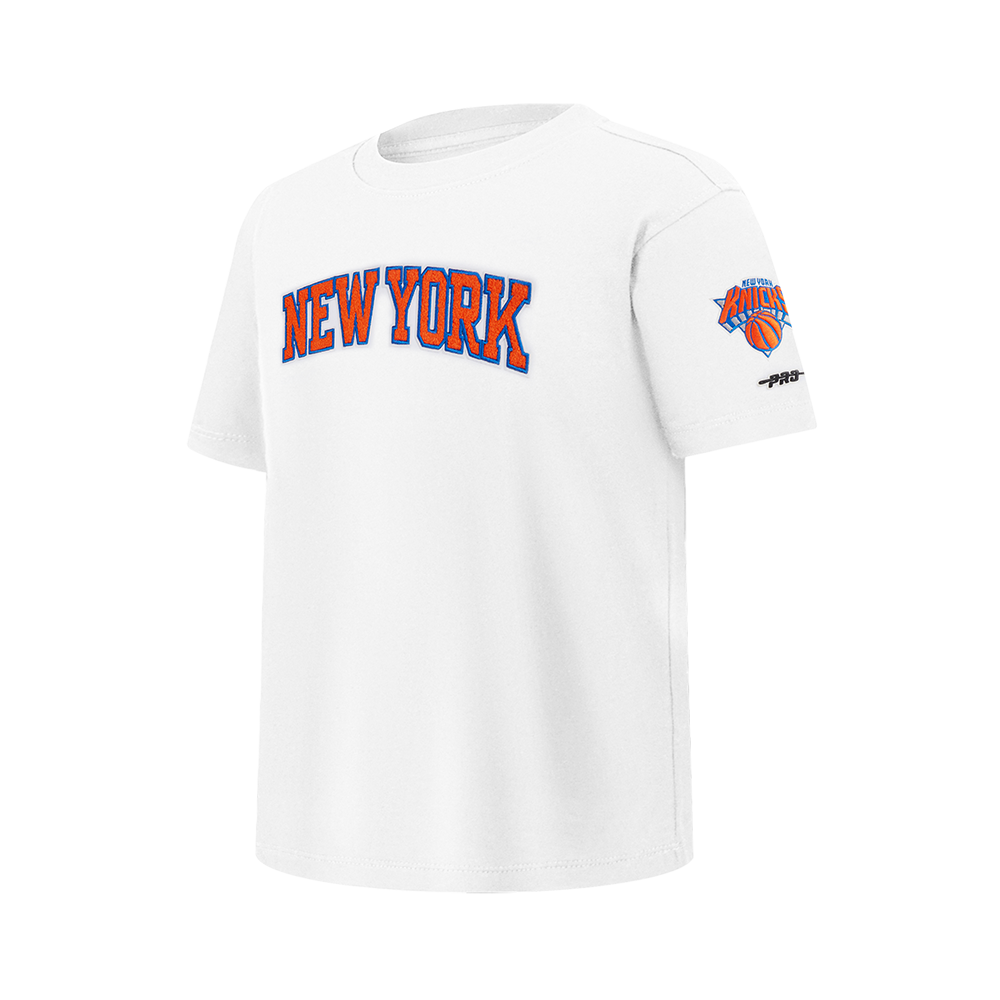 PLAYERA NBA NEW YORK KNICKS CLASSIC CHENILLE PARA NIÑO JUNIOR
