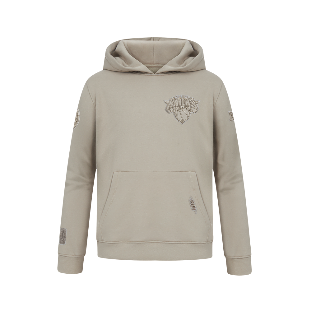 SUDADERA CON GORRO NBA NEW YORK KNICKS NEUTRAL PARA NIÑO JUNIOR