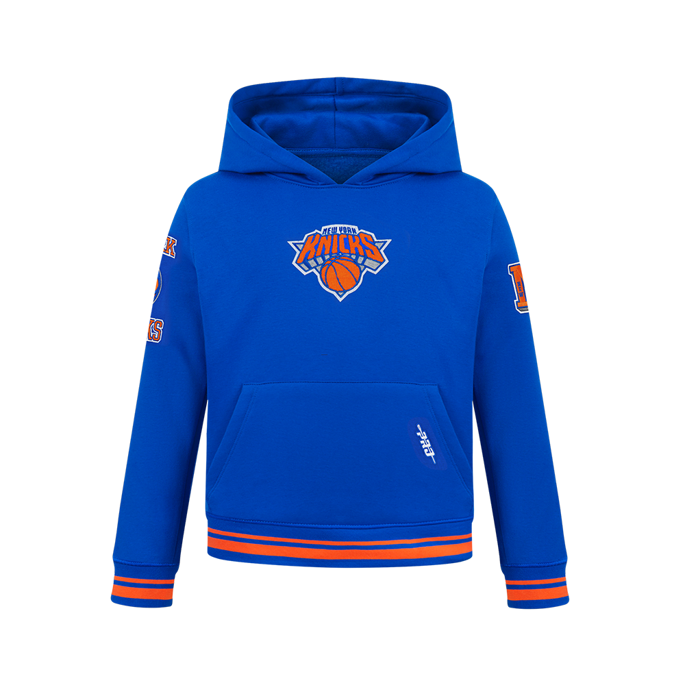 SUDADERA CON GORRO NBA NEW YORK KNICKS RETRO CLASSICS PARA NIÑO JUNIOR