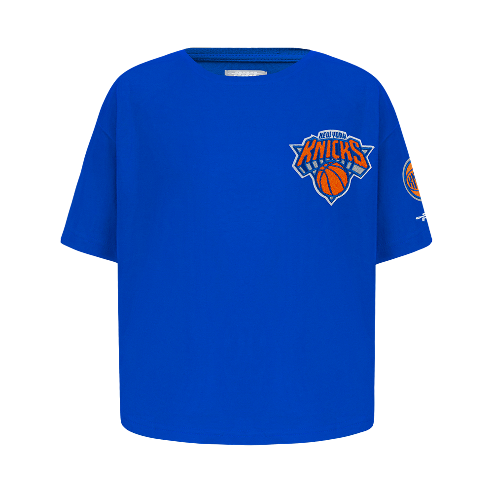 PLAYERA NBA NEW YORK KNICKS CLASSIC ESSENTIALS PARA NIÑA JUNIOR