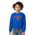 SUDADERA DE CUELLO REDONDO NBA NEW YORK KNICKS CLASSIC ESSENTIALS PARA NIÑA JUNIOR