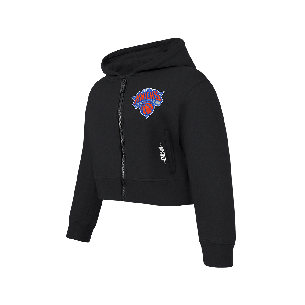 SUDADERA CON CIERRE NBA NEW YORK KNICKS CLASSIC ESSENTIALS PARA NIÑA JUNIOR