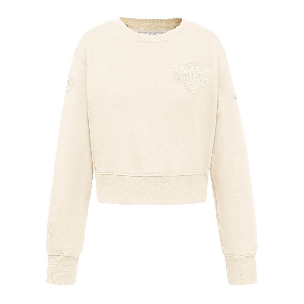SUDADERA DE CUELLO REDONDO NBA NEW YORK KNICKS NEUTRAL PARA NIÑA JUNIOR