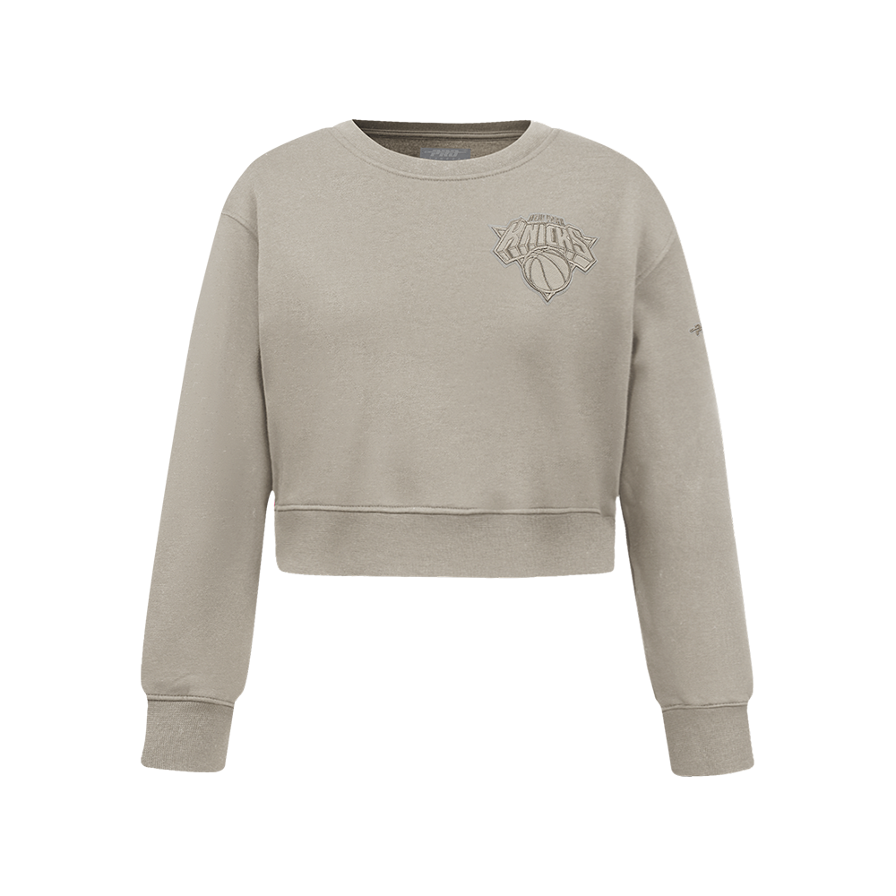 SUDADERA DE CUELLO REDONDO NBA NEW YORK KNICKS NEUTRAL PARA NIÑA JUNIOR