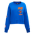 SUDADERA DE CUELLO REDONDO NBA NEW YORK KNICKS OLD ENGLISH PARA MUJER