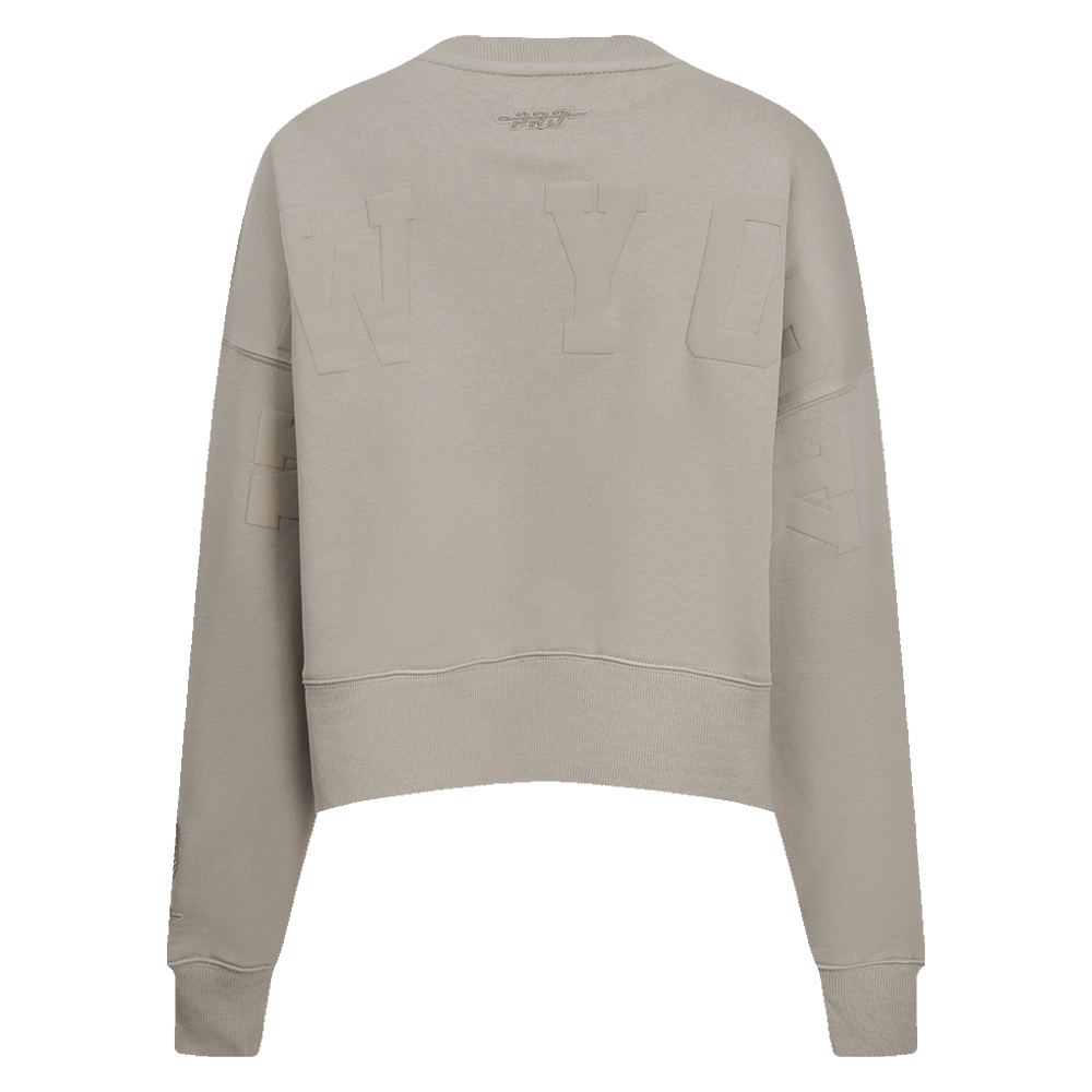 SUDADERA DE CUELLO REDONDO NBA NEW YORK KNICKS WINGSPAN PARA MUJER