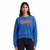 SUDADERA DE CUELLO REDONDO NBA NEW YORK KNICKS TEAM CRYSTALLINE PARA MUJER