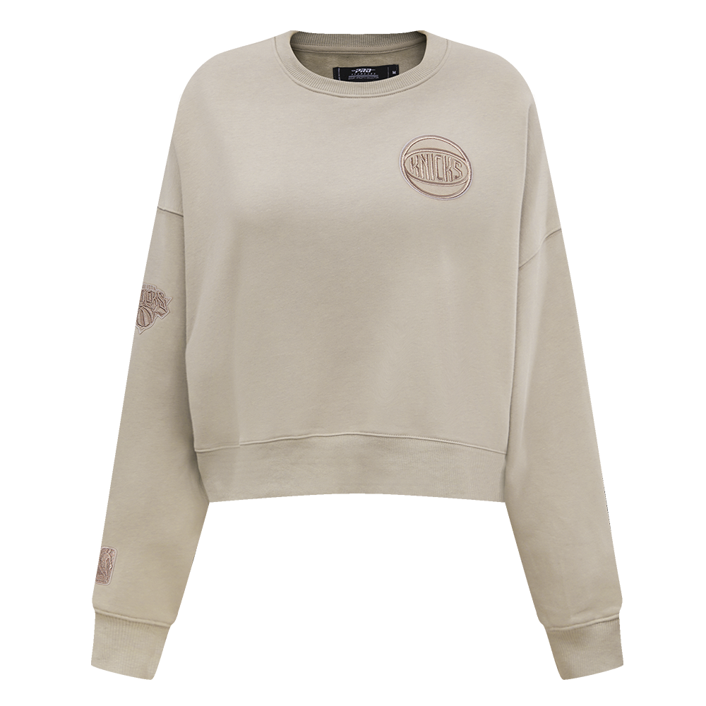 SUDADERA DE CUELLO REDONDO NBA NEW YORK KNICKS NEUTRAL PARA MUJER