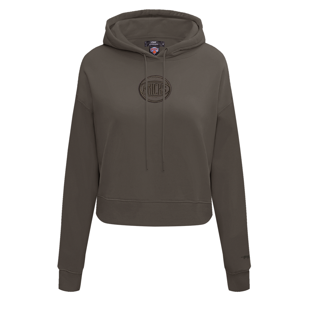 SUDADERA CON GORRO NBA NEW YORK KNICKS NEUTRAL PARA MUJER