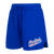 SHORTS DE MALLA NBA NEW YORK KNICKS SCRIPT TAIL PARA MUJER