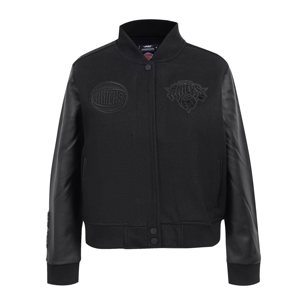 CHAMARRA UNIVERSITARIA NBA NEW YORK KNICKS CLASSIC 3BK PARA MUJER