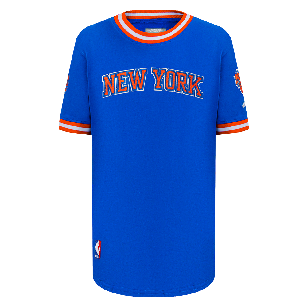 PLAYERA NBA NEW YORK KNICKS CLASSIC CHENILLE PARA NIÑO