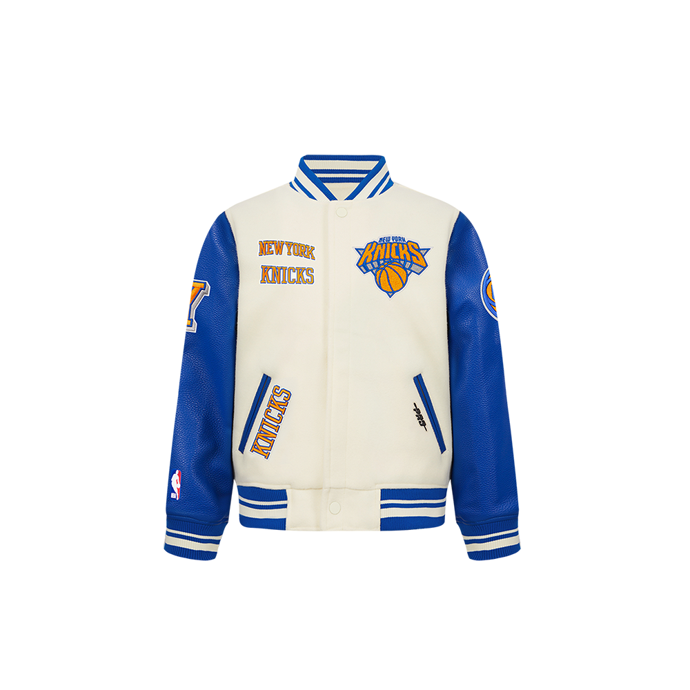 CHAMARRA UNIVERSITARIA NBA NEW YORK KNICKS RETRO CLASSICS PARA BEBÉ NIÑO