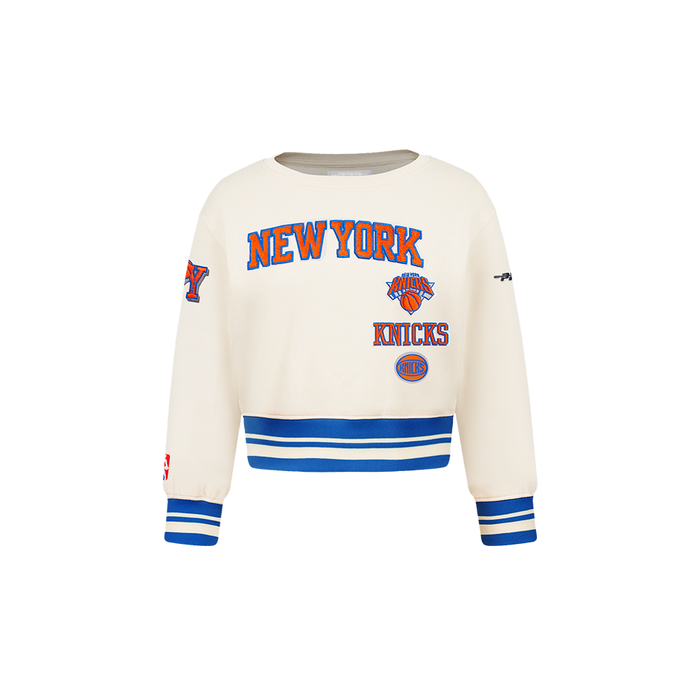 SUDADERA DE CUELLO REDONDO NBA NEW YORK KNICKS RETRO CLASSICS PARA BEBÉ NIÑA