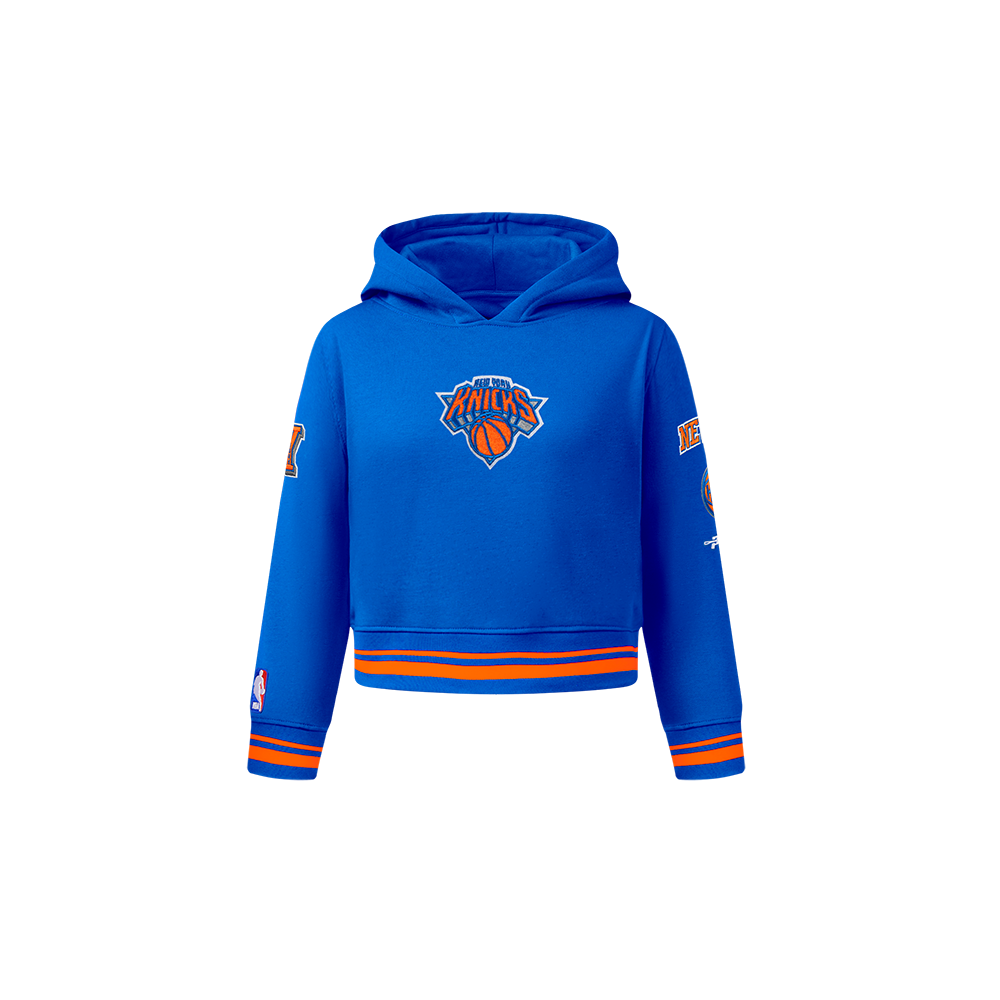 SUDADERA CON GORRO NBA NEW YORK KNICKS RETRO CLASSICS PARA BEBÉ NIÑA