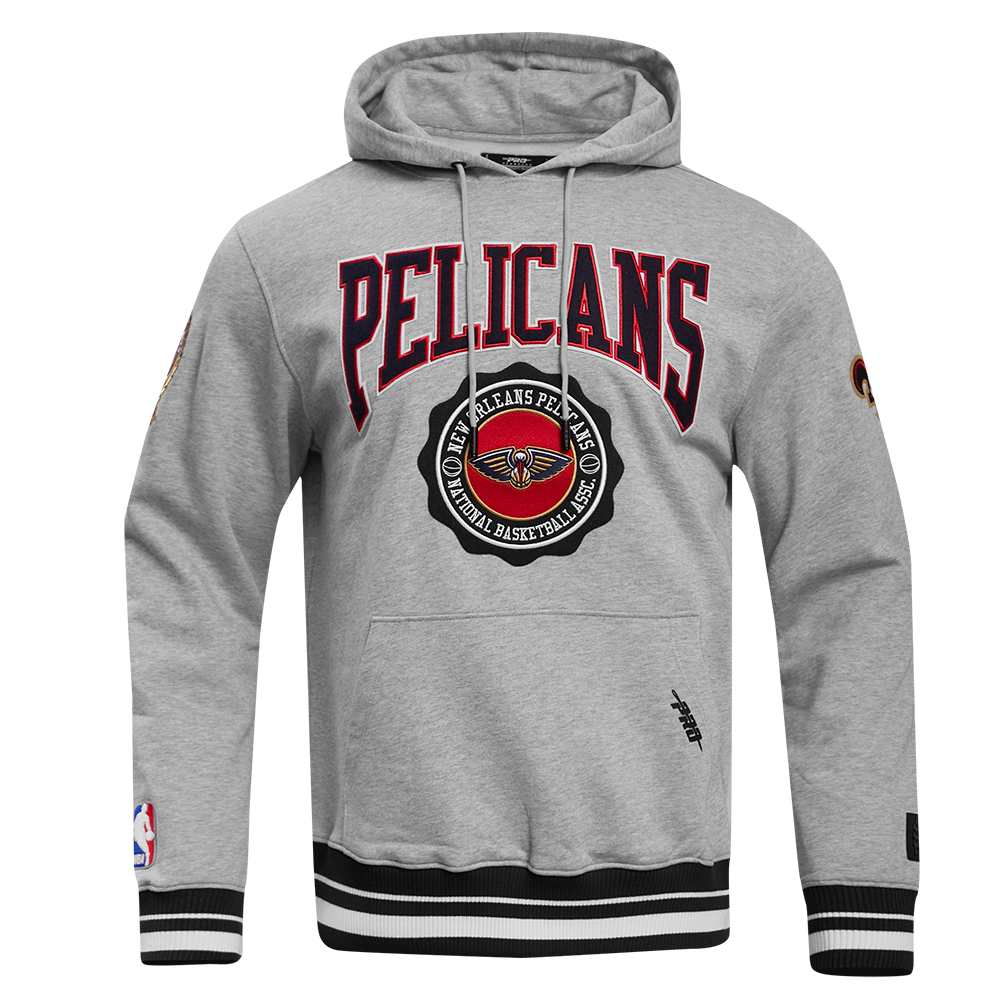 SUDADERA CON GORRO NBA NEW ORLEANS PELICANS CREST EMBLEM