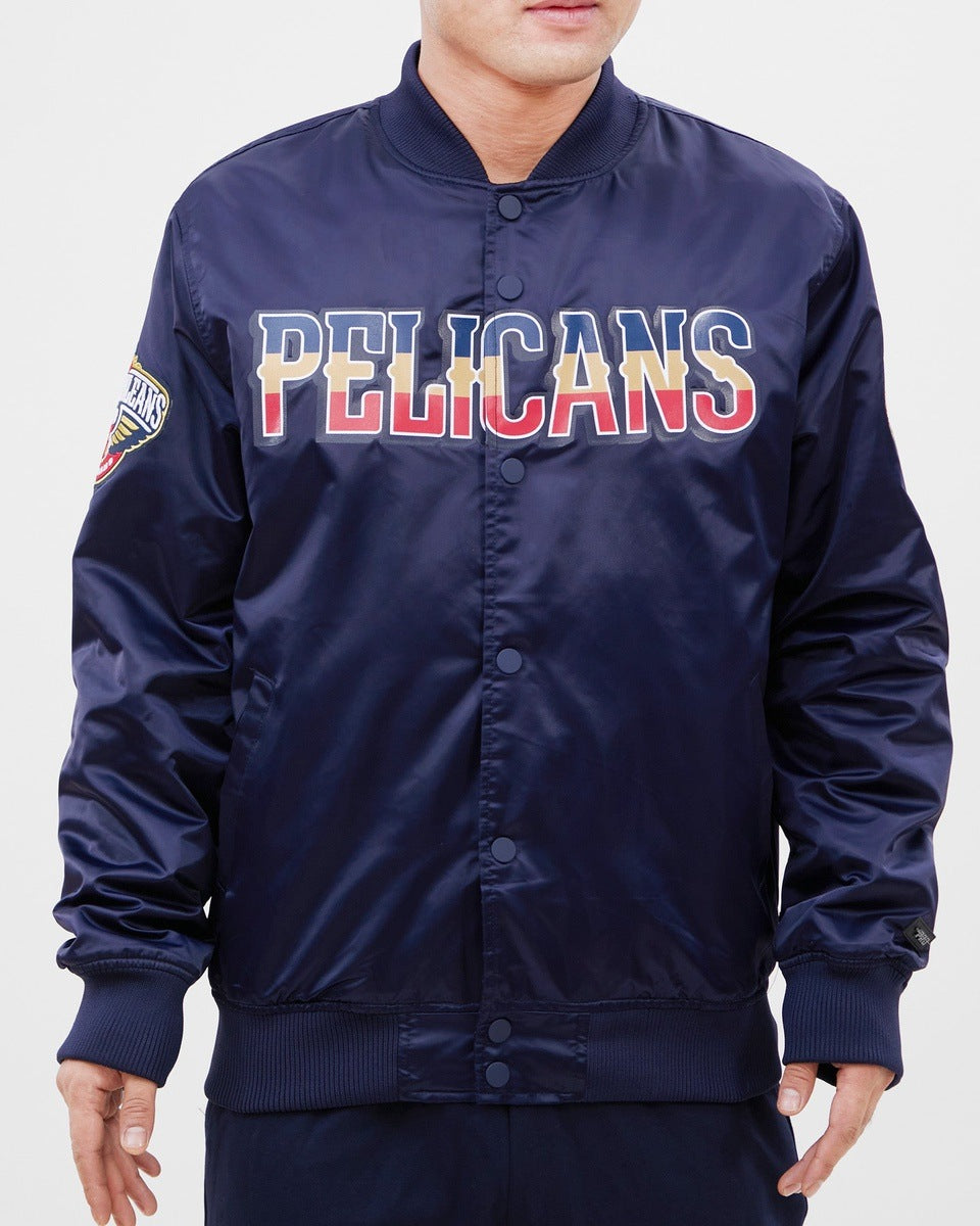 CHAMARRA DE SATÍN NBA NEW ORLEANS PELICANS CLASSIC SATIN