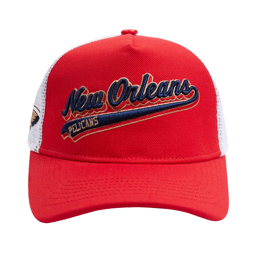GORRA TRUCKER NBA NEW ORLEANS PELICANS SCRIPT TAIL