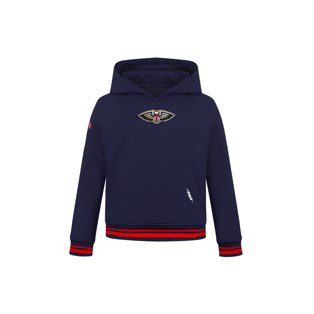 SUDADERA CON GORRO NBA NEW ORLEANS PELICANS RETRO CLASSICS PARA NIÑO