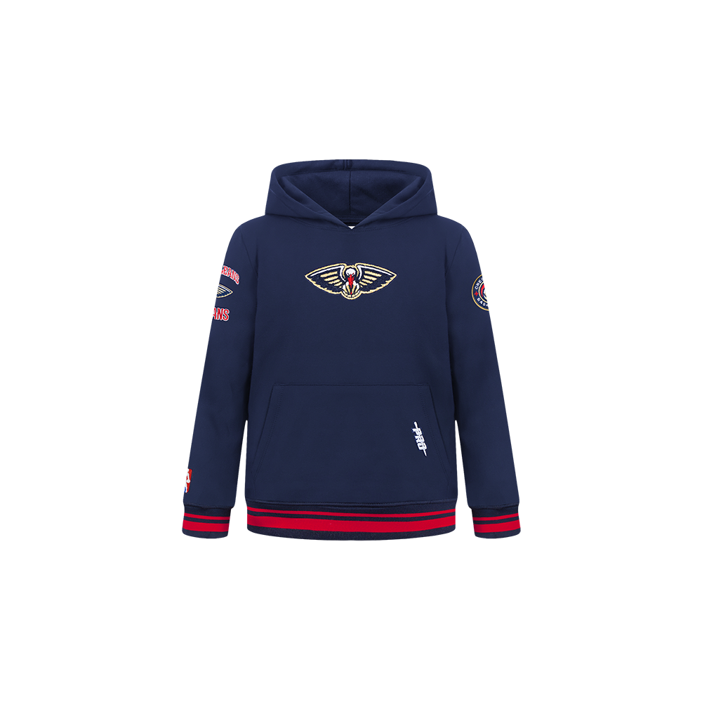 SUDADERA CON GORRO NBA NEW ORLEANS PELICANS RETRO CLASSICS PARA BEBÉ NIÑO
