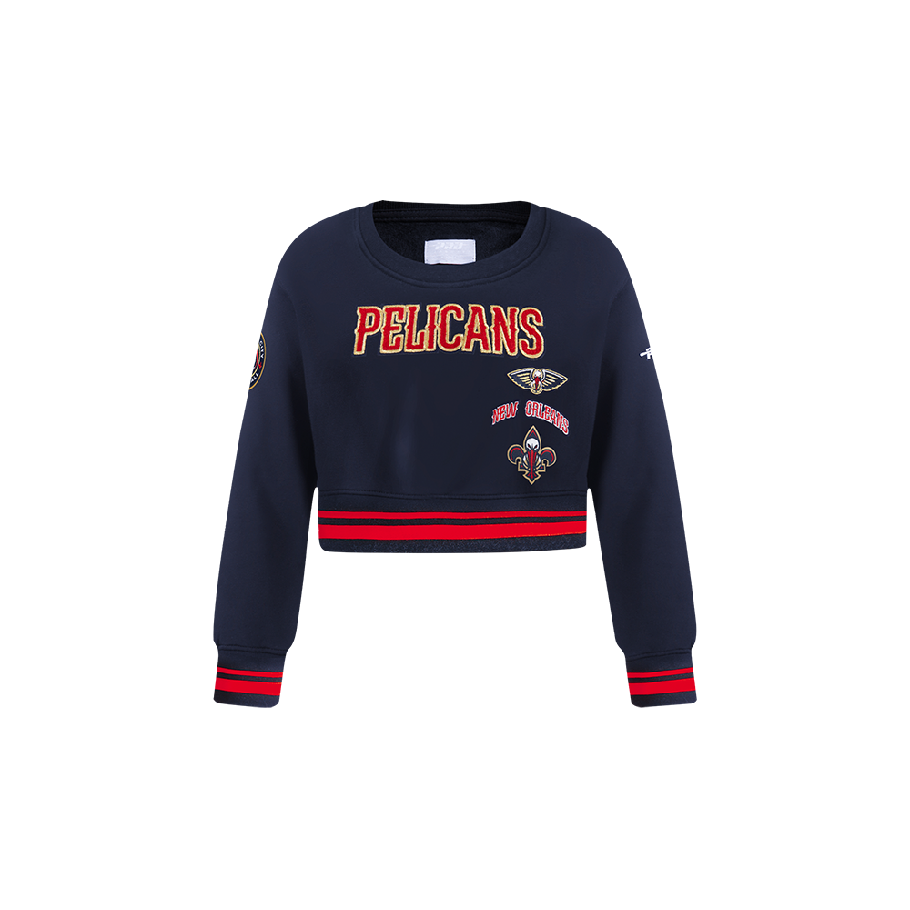 SUDADERA DE CUELLO REDONDO NBA NEW ORLEANS PELICANS RETRO CLASSICS PARA BEBÉ NIÑA