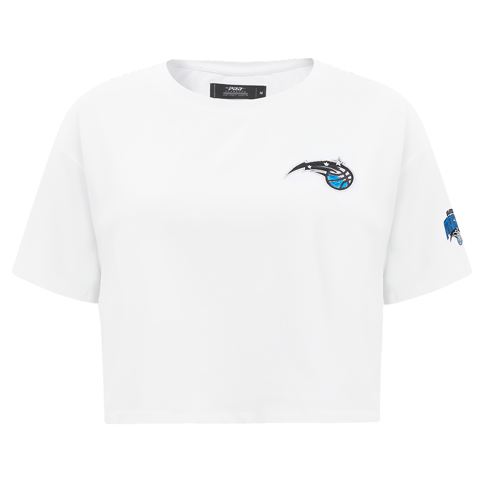 PLAYERA CROP NBA ORLANDO MAGIC CLASSIC CHENILLE PARA MUJER