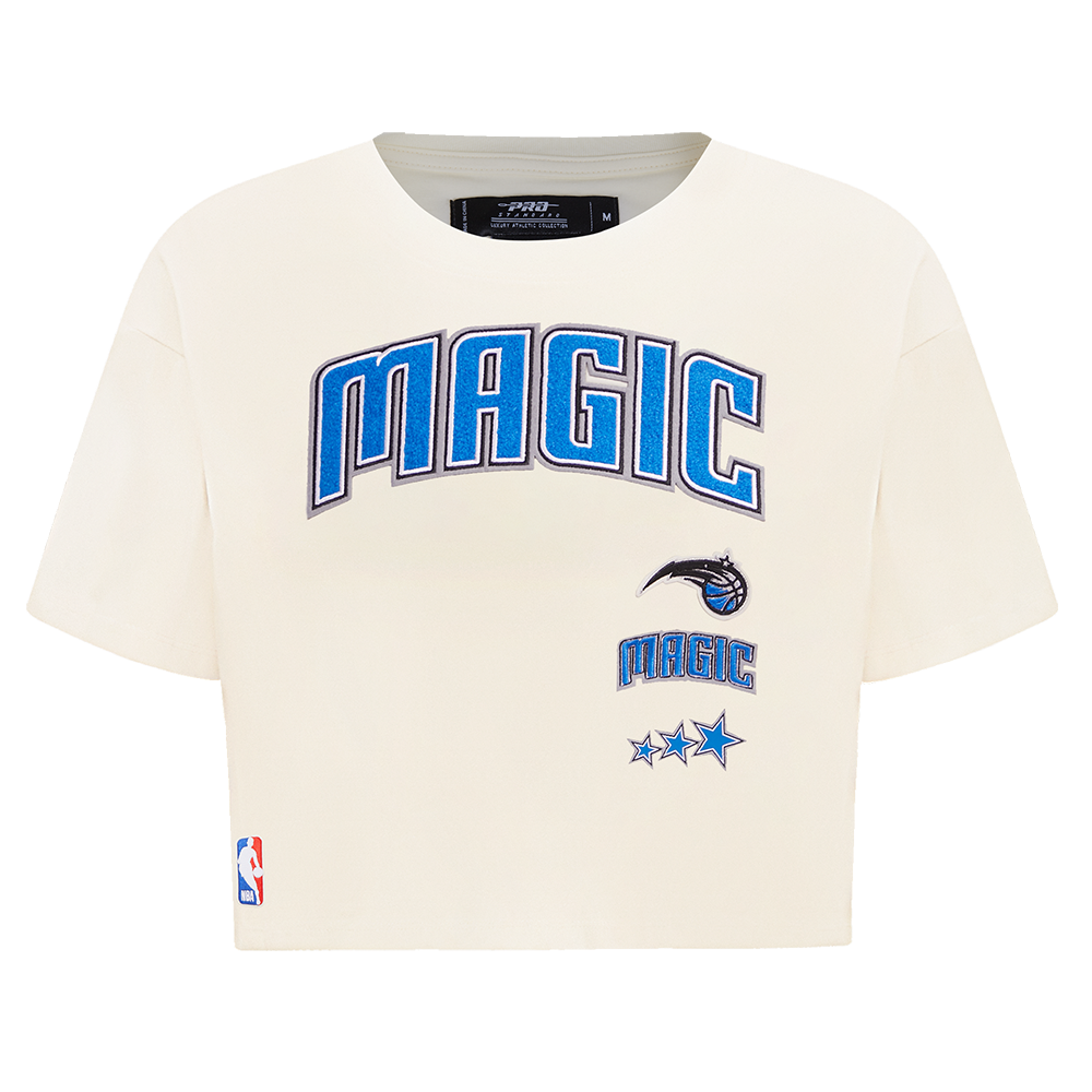 PLAYERA CROP NBA ORLANDO MAGIC RETRO CLASSICS PARA MUJER