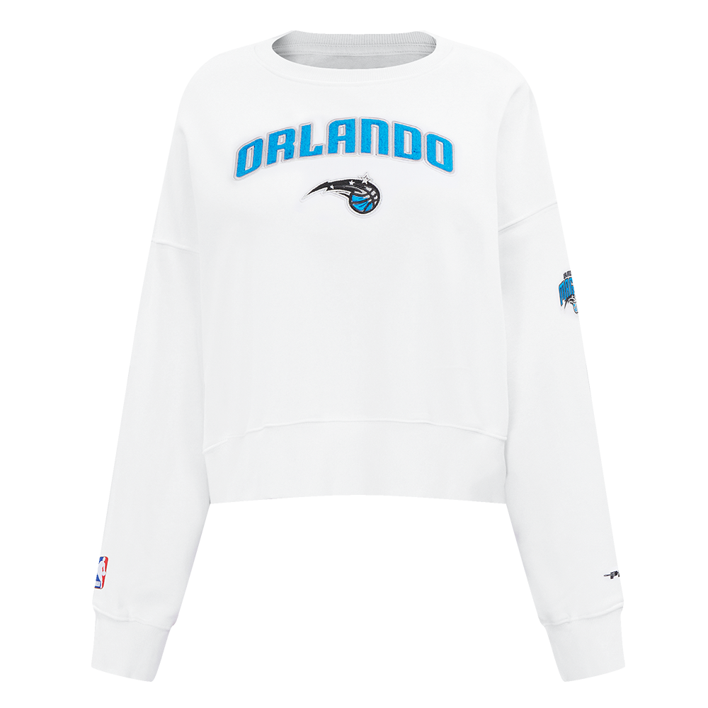 SUDADERA DE CUELLO REDONDO NBA ORLANDO MAGIC CLASSIC CHENILLE PARA MUJER