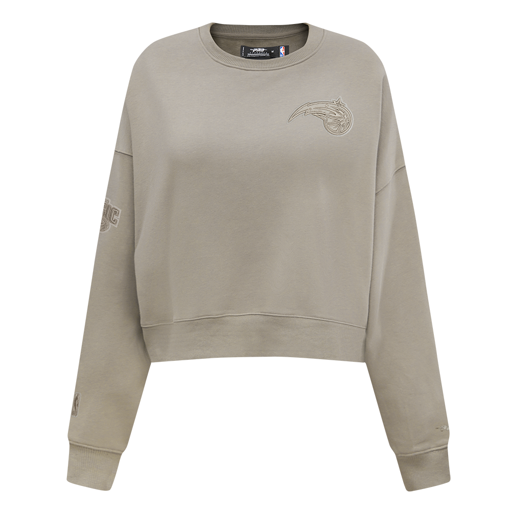 SUDADERA DE CUELLO REDONDO NBA ORLANDO MAGIC NEUTRAL PARA MUJER