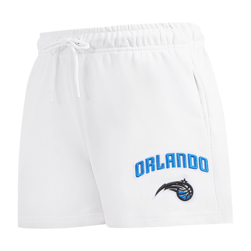SHORTS DE ALGODÓN NBA ORLANDO MAGIC CLASSIC CHENILLE PARA MUJER