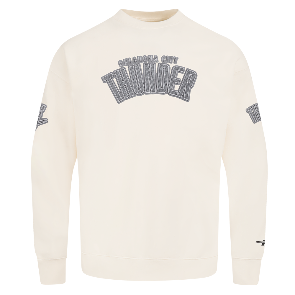 SUDADERA DE CUELLO REDONDO NBA OKLAHOMA CITY THUNDER REVERSE FRENCH TERRY