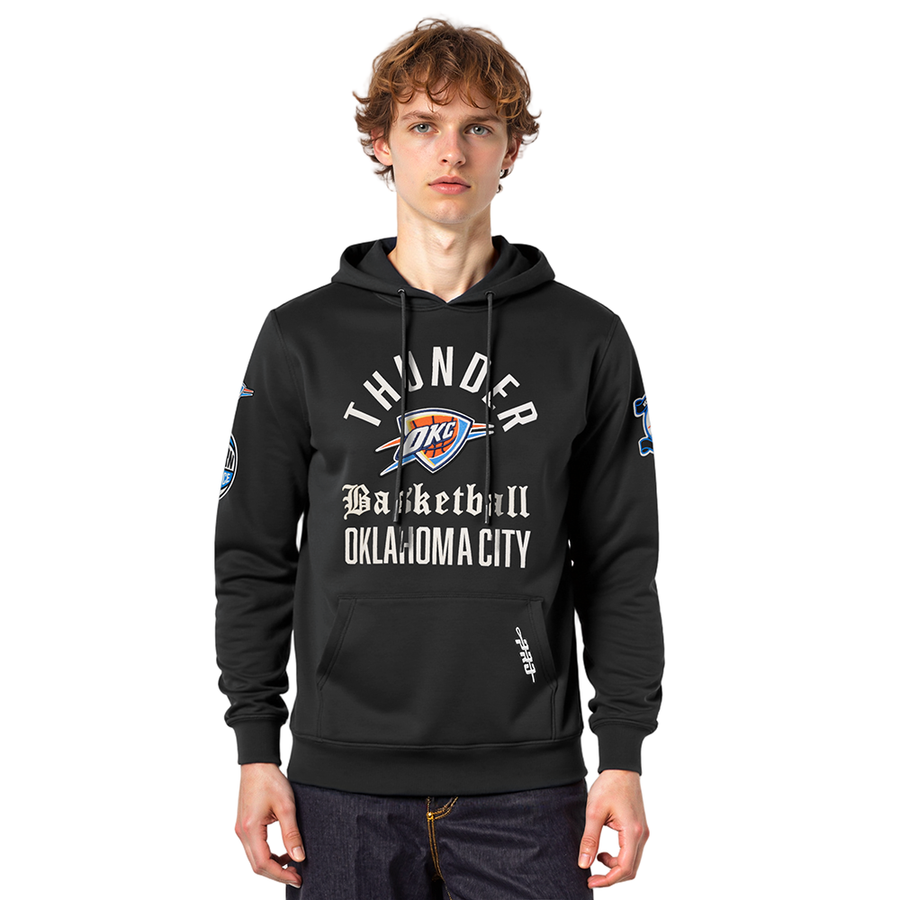 SUDADERA CON GORRO NBA OKLAHOMA CITY THUNDER MODERN ORIGINALS
