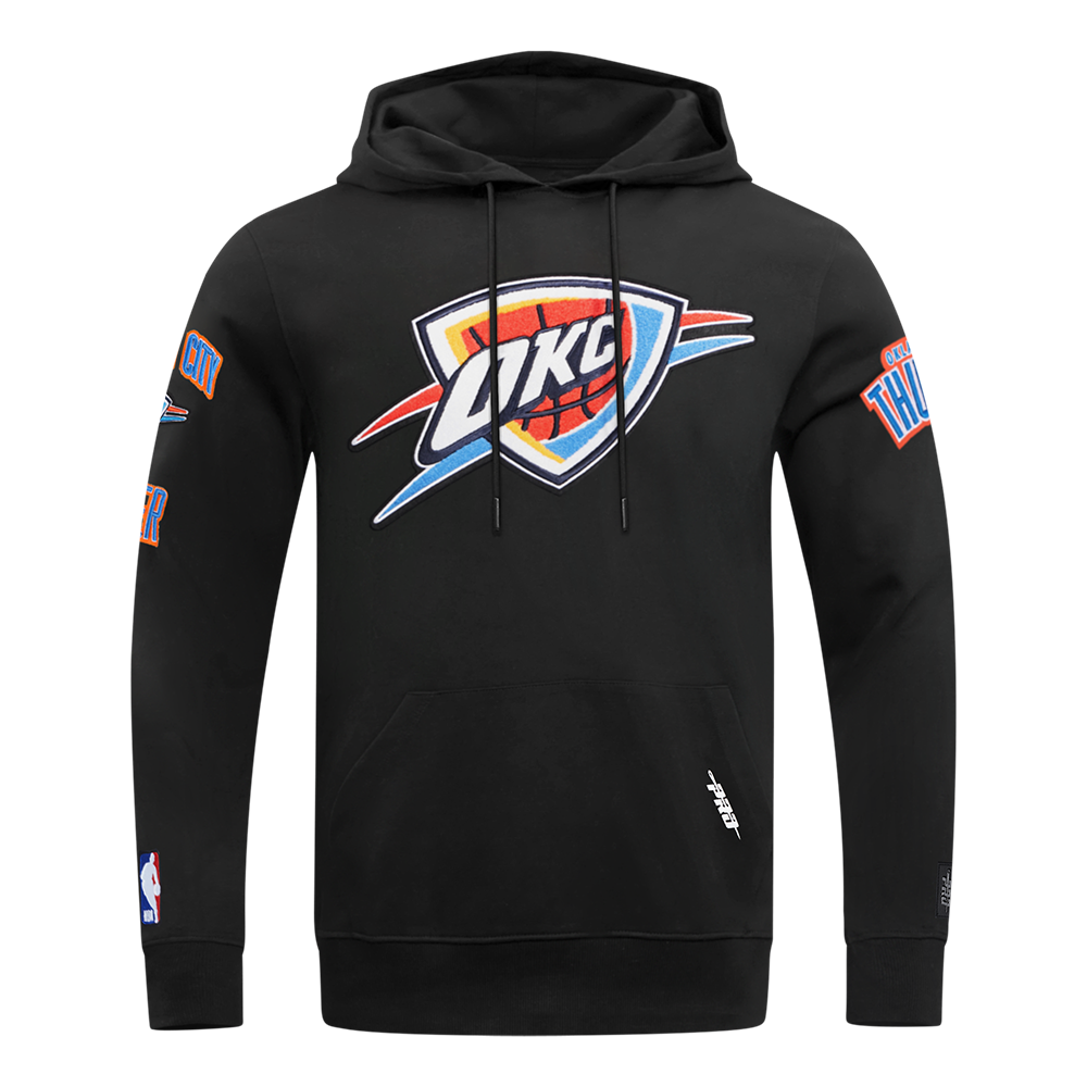 SUDADERA CON GORRO NBA OKLAHOMA CITY THUNDER RETRO CLASSICS