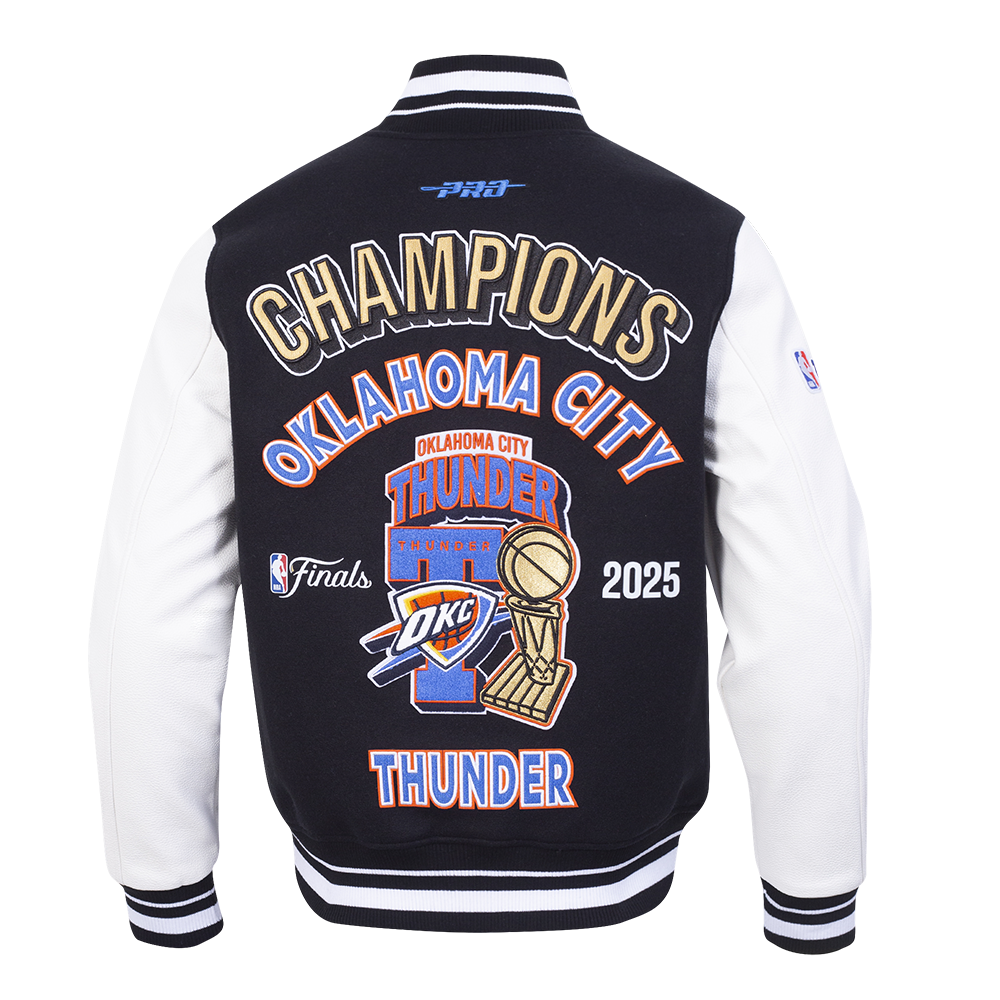 CHAMARRA UNIVERSITARIA NBA OKLAHOMA CITY THUNDER NBA FINALS 2025