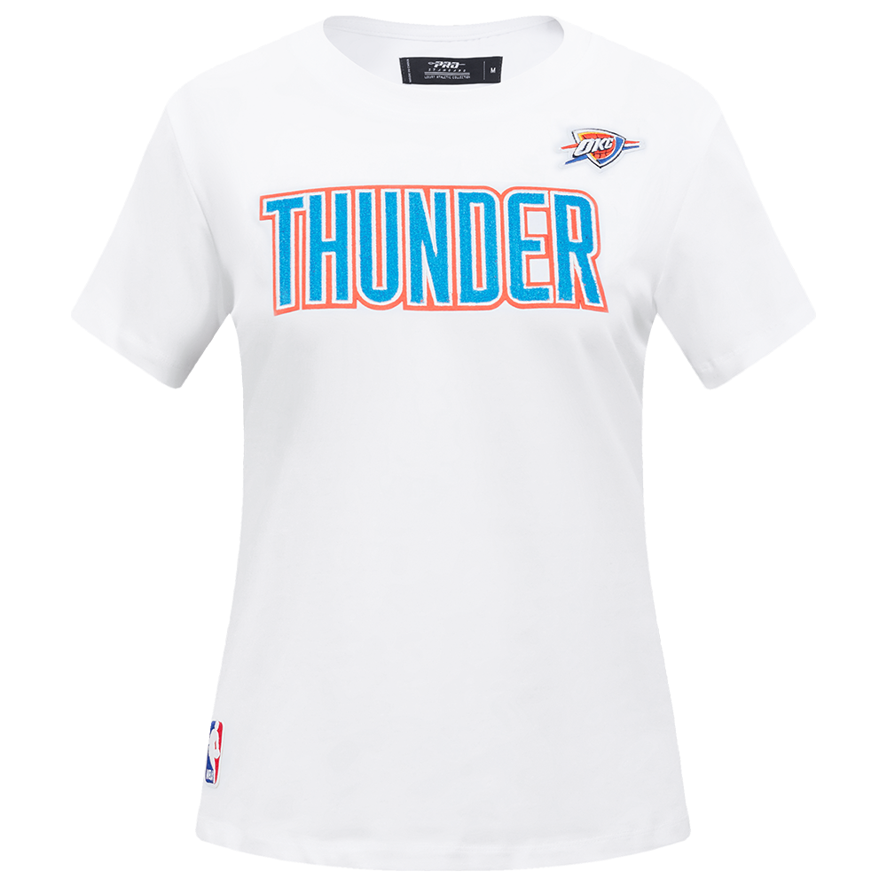 PLAYERA NBA OKLAHOMA CITY THUNDER CLASSIC ESSENTIALS PARA MUJER