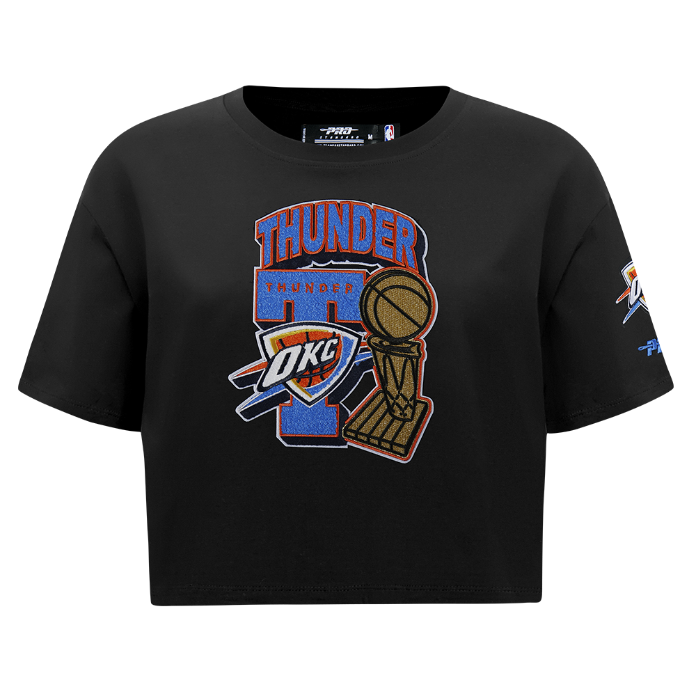 PLAYERA CORTA NBA OKLAHOMA CITY THUNDER NBA FINALS 2025 PARA MUJER