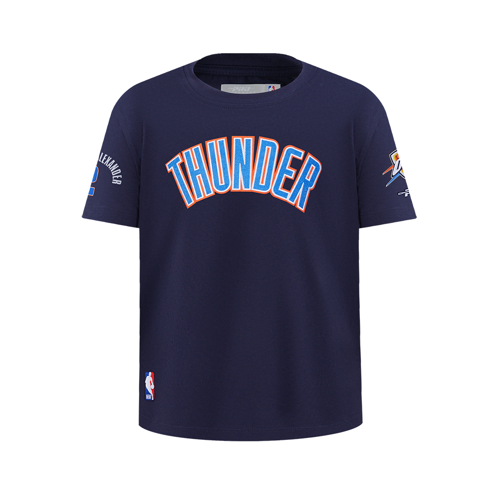 PLAYERA NBA OKLAHOMA CITY THUNDER CLASSIC PNN PARA NIÑO JUNIOR