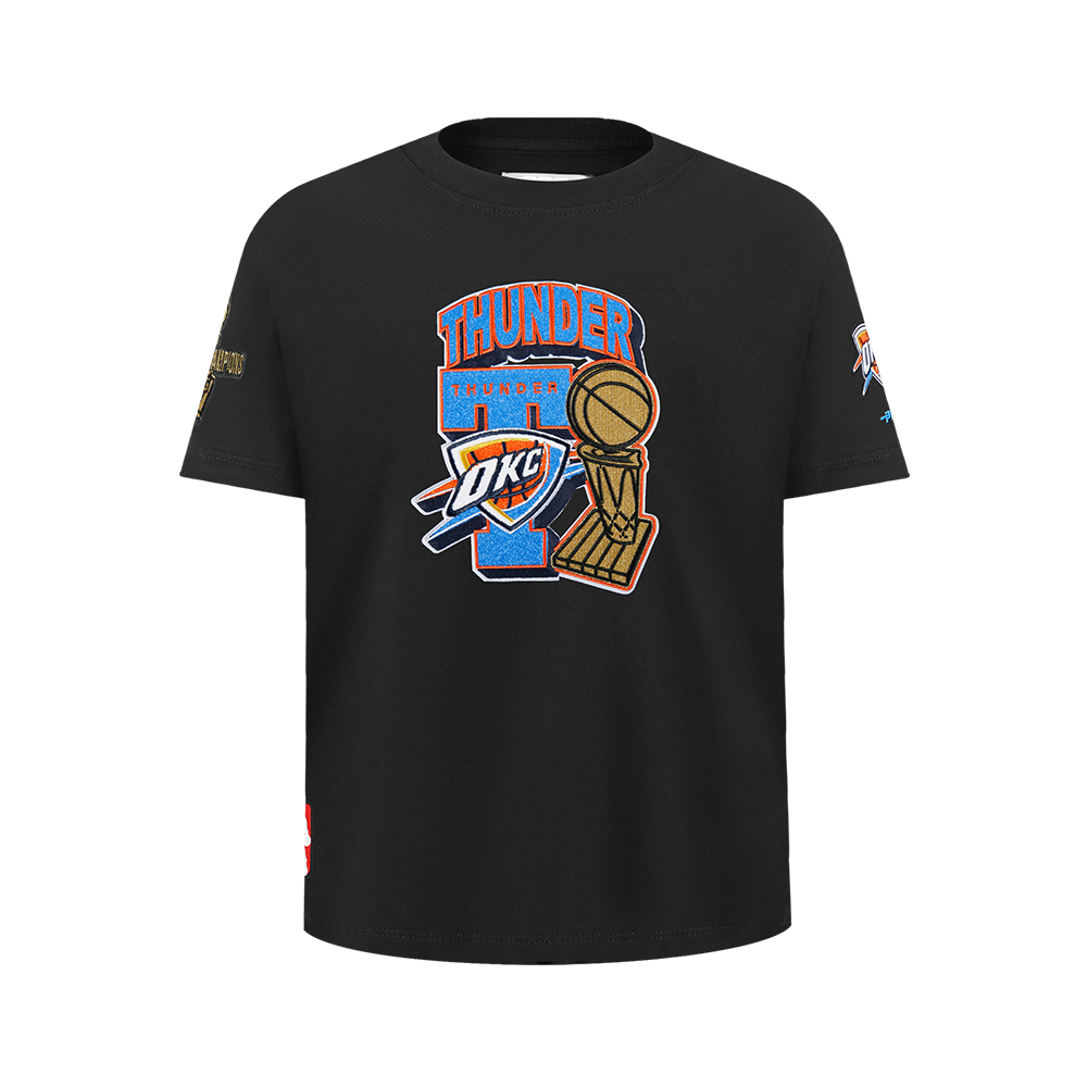 PLAYERA NBA OKLAHOMA CITY THUNDER NBA FINALS 2025 PARA NIÑO JUNIOR
