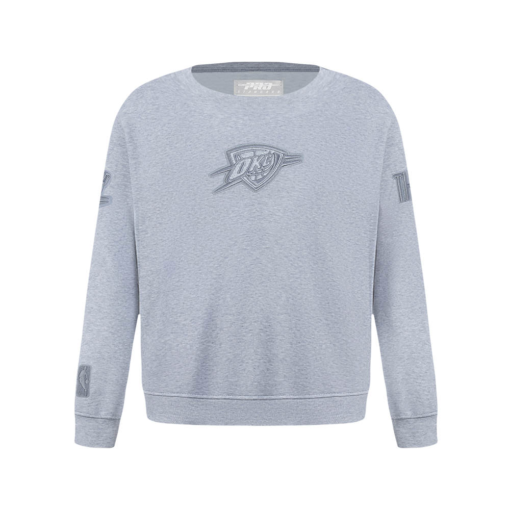 SUDADERA DE CUELLO REDONDO NBA OKLAHOMA CITY THUNDER NEUTRAL PARA NIÑO JUNIOR