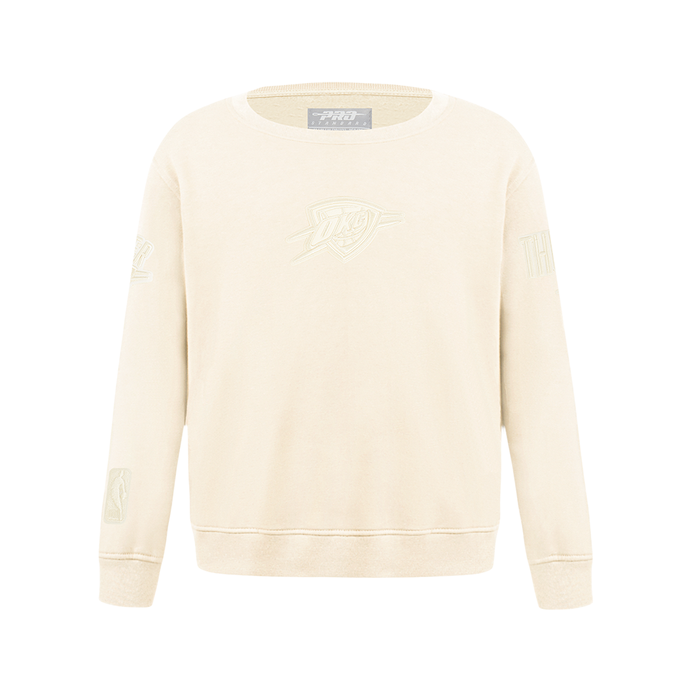 SUDADERA DE CUELLO REDONDO NBA OKLAHOMA CITY THUNDER NEUTRAL PARA NIÑO JUNIOR